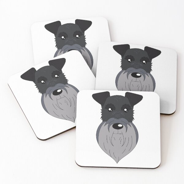 Item preview, Cute Schnauzer Dog Face designed and sold by James-Martinez.