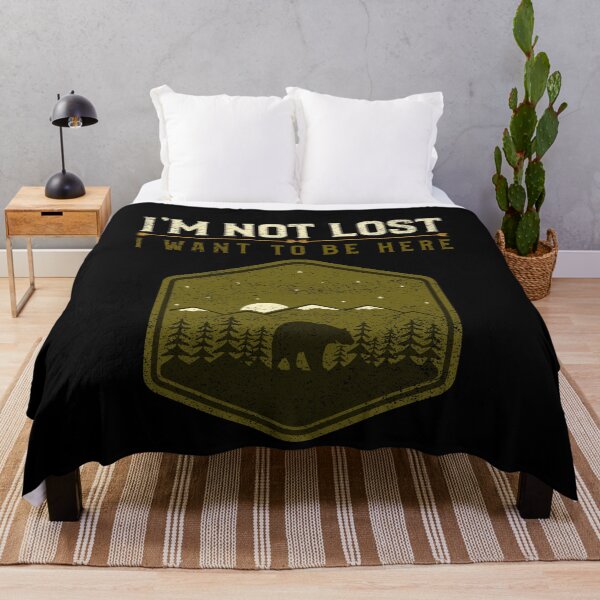 Item preview, I'm Not Lost, I Want To Be Here Outdoor Weekend designed and sold by OldCamp.