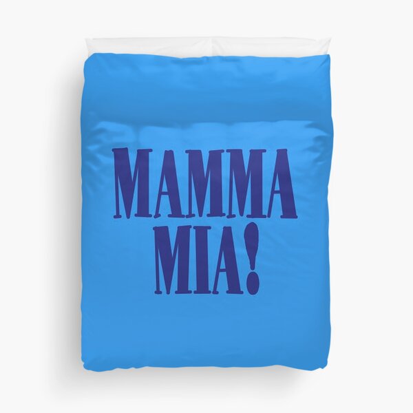Mamma Mia Sticker Duvet Cover
