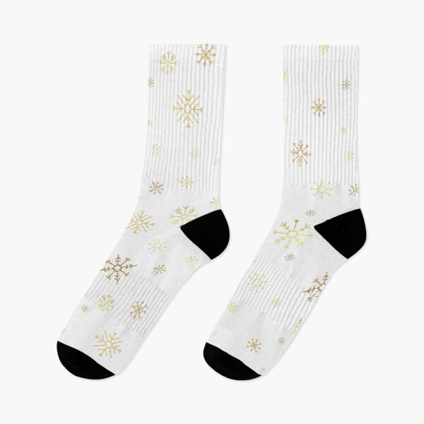 Item preview, Christmas Snowflakes - White and Gold Foil designed and sold by Carla Antillon.