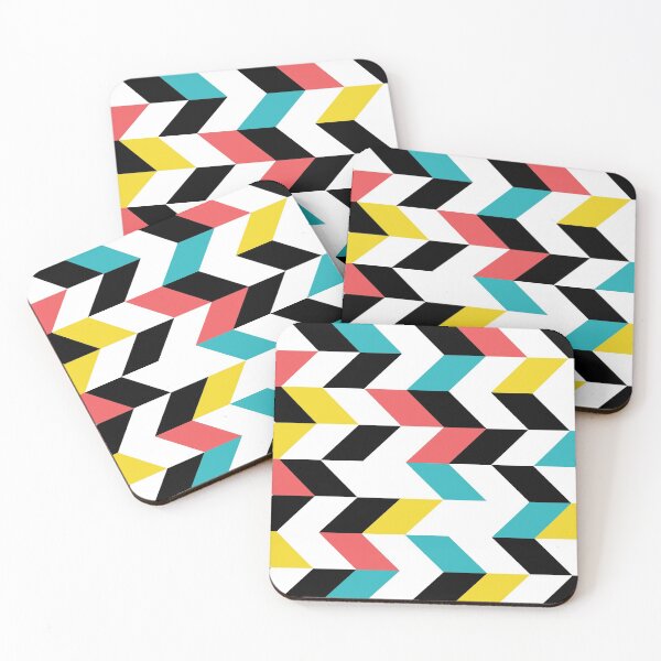 Item preview, Modern, colorful, trendy, vibrant geometric pattern art designed and sold by theendup.