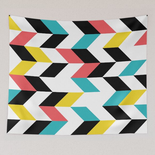 Item preview, Modern, colorful, trendy, vibrant geometric pattern art designed and sold by theendup.