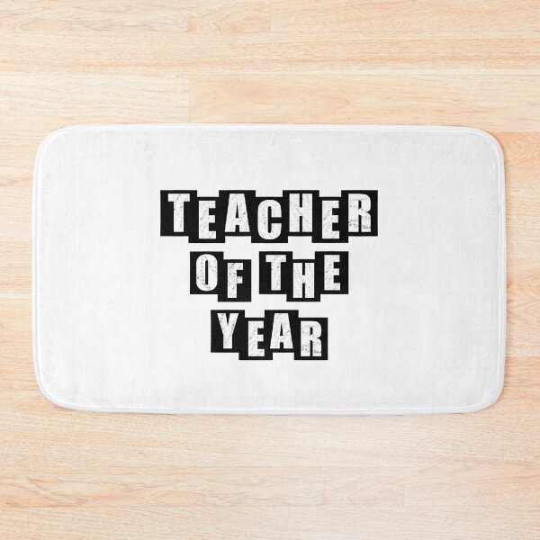 Item preview, Teacher of the Year - white designed and sold by BusyMonkeys.