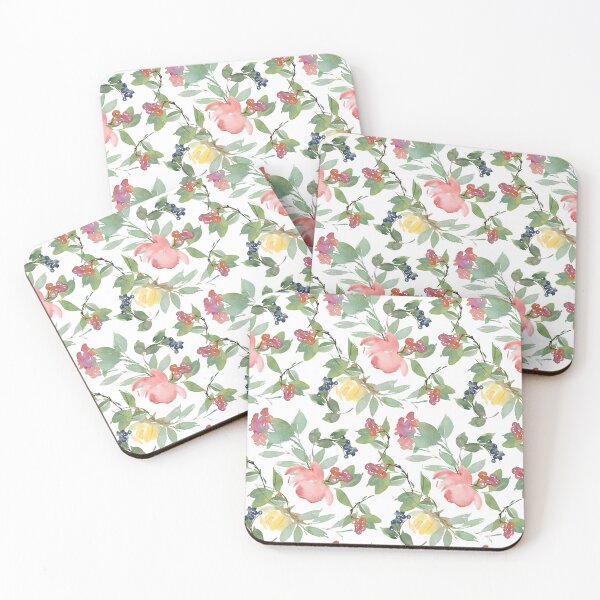 Item preview, Floral pattern water color designed and sold by sully-boutique.