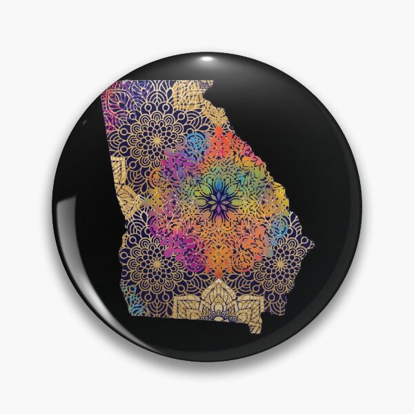 Item preview, Georgia  United States of America Mandala Map  designed and sold by labatchino10.