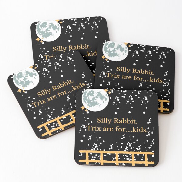 Item preview, Silly Rabbit (Kill Bill) in Black and Cream designed and sold by Joyteddy.