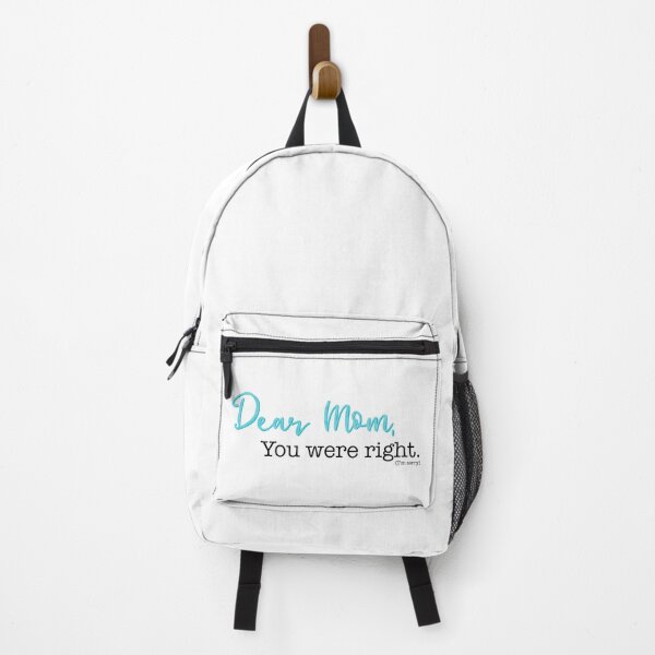 Item preview, Aqua Dear Mom designed and sold by Elle  Hazlett.
