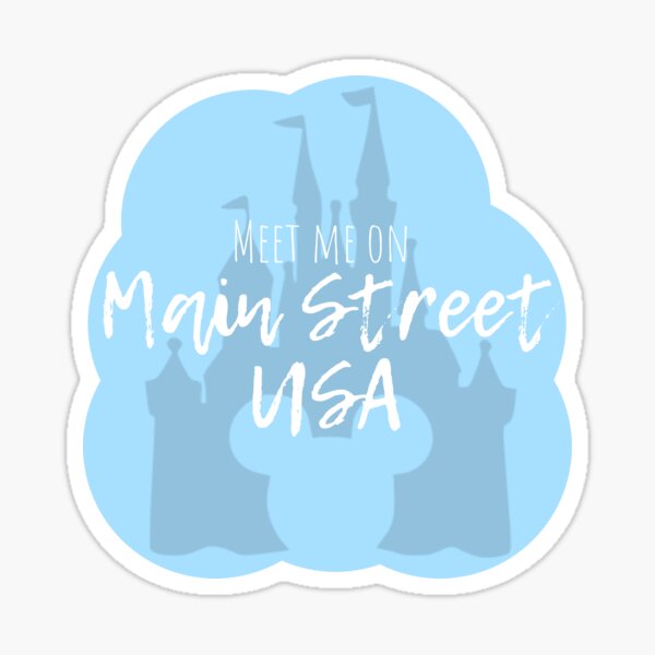 Vista previa del artículo con la obra «Main Street Estados Unidos», diseñado y vendido por KenziButler7.