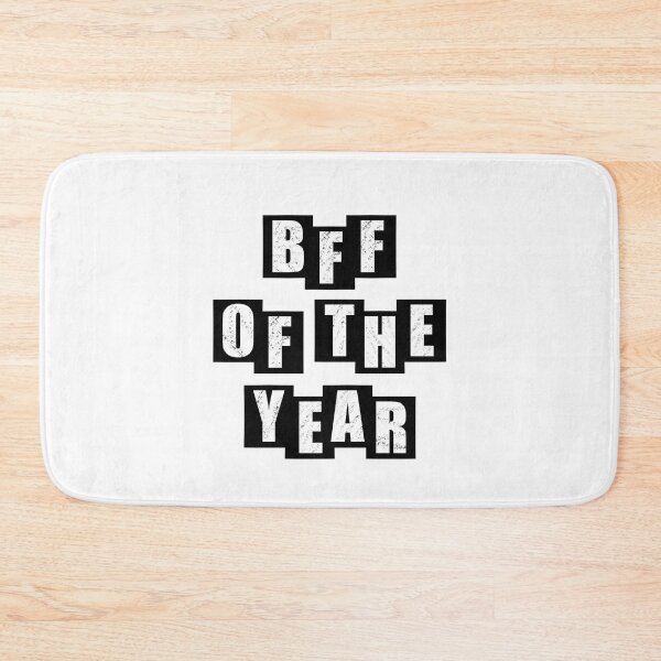 Item preview, BFF of the Year - white designed and sold by BusyMonkeys.