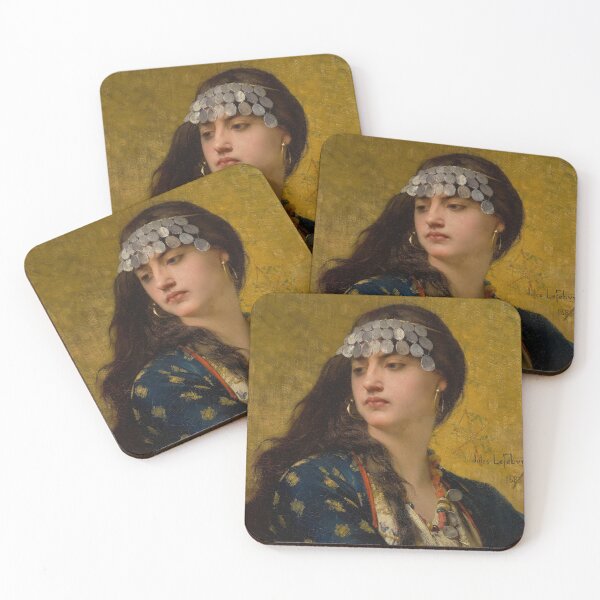 Item preview, Fatima (1883) - Jules Lefebvre designed and sold by SALON DES ARTS.
