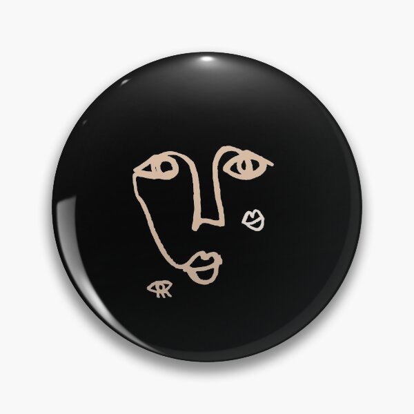Item preview, Minimalist woman face abstract art designed and sold by digiluminate.
