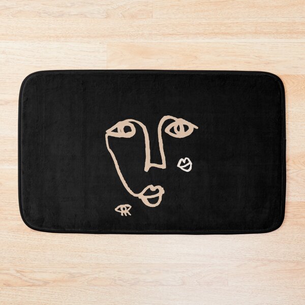 Item preview, Minimalist woman face abstract art designed and sold by digiluminate.