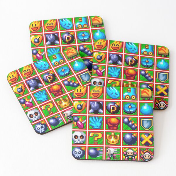 Item preview, Bomberman Item Mozaique designed and sold by PixelRestored.