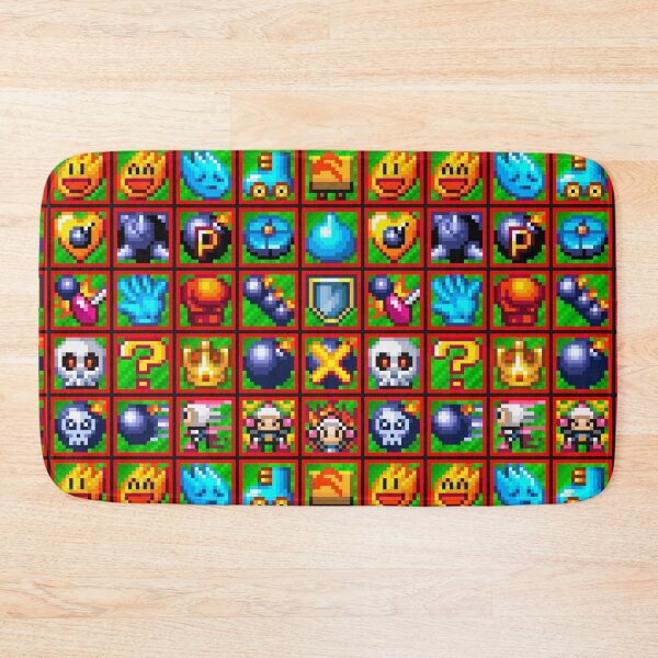Item preview, Bomberman Item Mozaique designed and sold by PixelRestored.