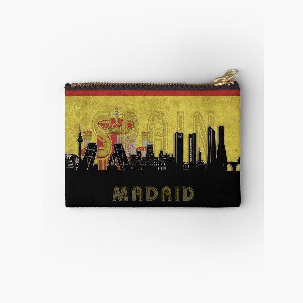 Item preview, madrid skyline flag designed and sold by BekimART2.