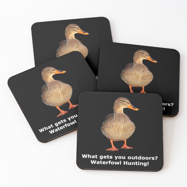 Artikelvorschau, Was bringt dich ins Freie? Jagen! Ente Stockente Gans Wasservogel Jagdsaison entworfen und verkauft von DOM-Shop.