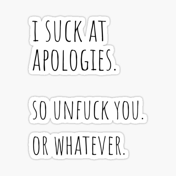 sorry-card-for-best-friends-sticker-for-sale-by-princegiri-redbubble