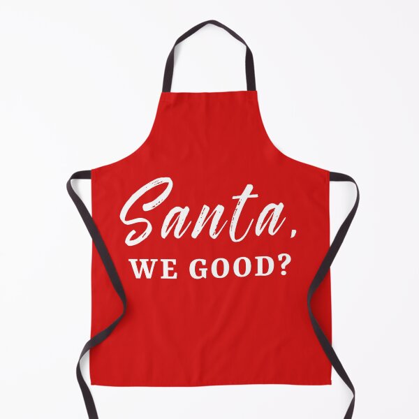 Item preview, Sanat we good? christmas funny design, Santa Claus designed and sold by IronyOnCotton.