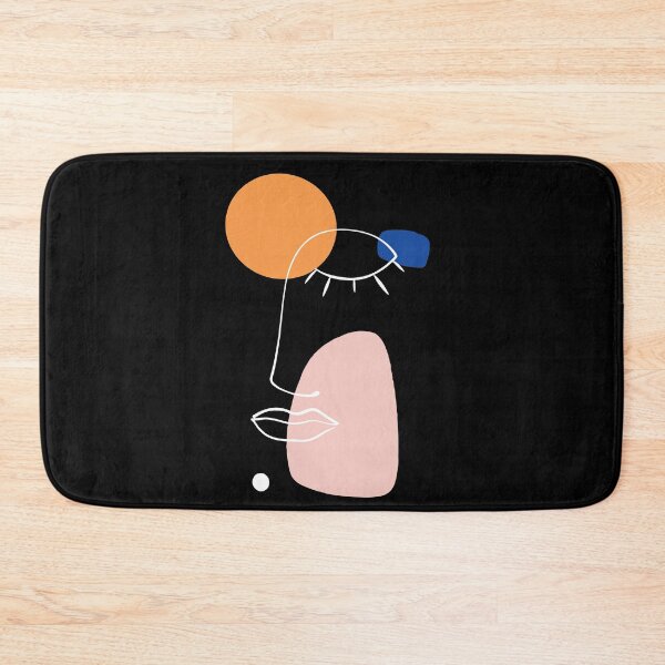 Item preview, Minimalist woman face abstract art designed and sold by digiluminate.