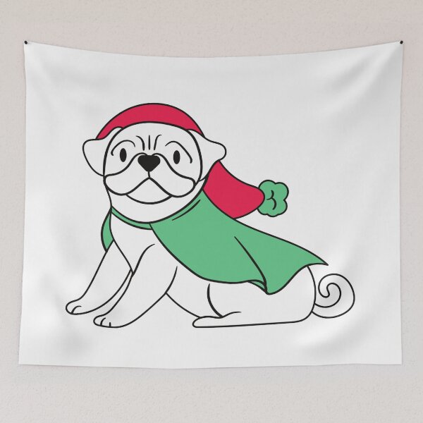 Item preview, Christmas  for this cute dog designed and sold by Rajzone.