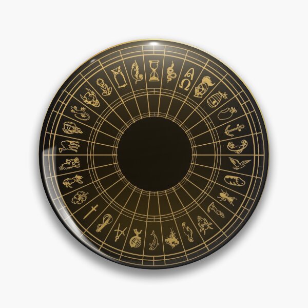 Item preview, Alethiometer Golden Symbols designed and sold by Coloor.