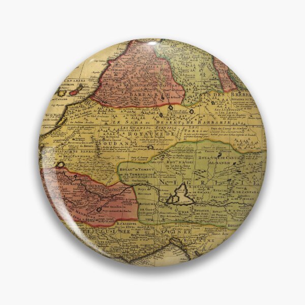 Item preview, Map of North West Africa (1792) designed and sold by allhistory.