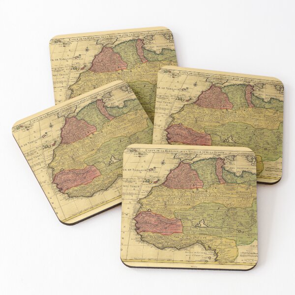 Item preview, Map of North West Africa (1792) designed and sold by allhistory.