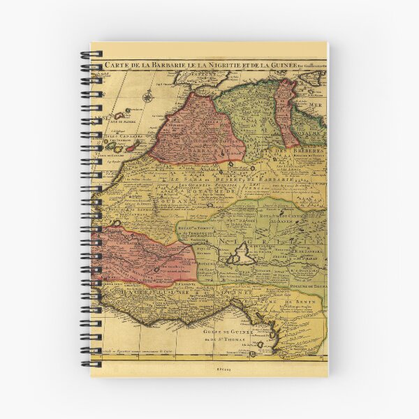 Item preview, Map of North West Africa (1792) designed and sold by allhistory.