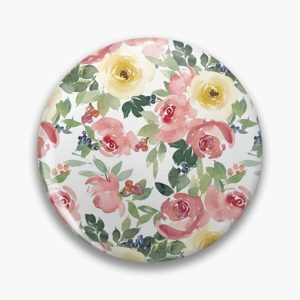 Item preview, Water color floral pattern  designed and sold by sully-boutique.