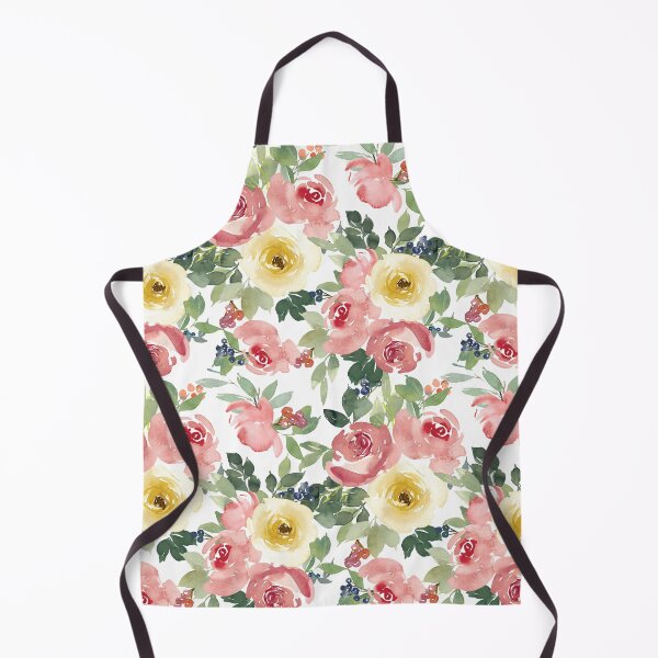 Item preview, Water color floral pattern designed and sold by sully-boutique.