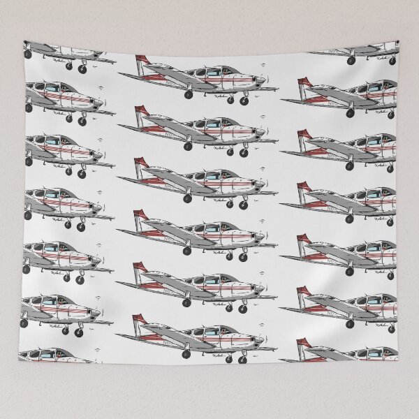 Item preview, Beechcraft Musketeer N6585R designed and sold by Michael Garber.