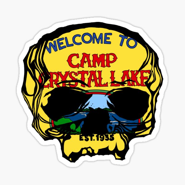 Item preview, Crystal Lake Skull designed and sold by PuddleDuk.