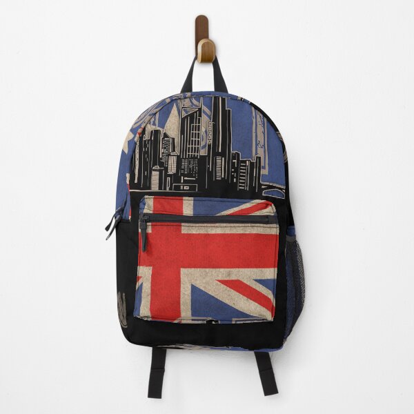 Item preview, melbourne skyline flag designed and sold by BekimART2.