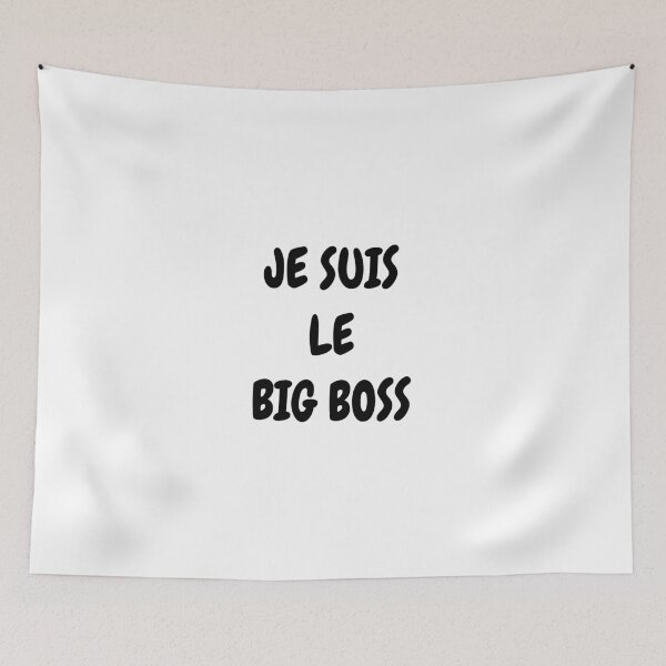 Item preview, JE SUIS LE BIG BOSS designed and sold by tonytony01.