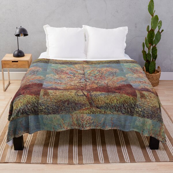 Item preview, Pink peach tree in bloom by Vincent Van Gogh designed and sold by nelmski.