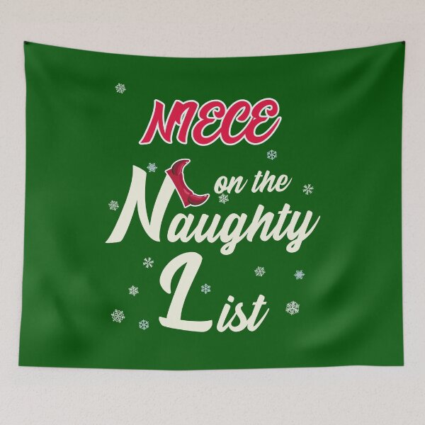 Item preview, Niece On The Naughty List designed and sold by HappySchnapper.