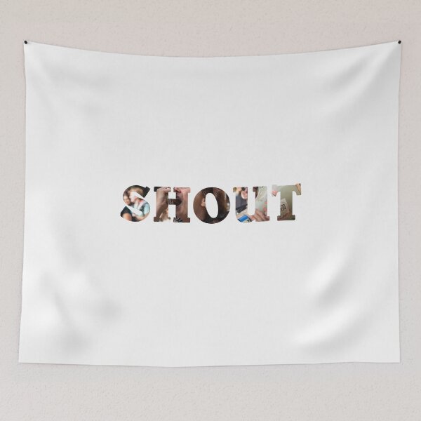 Item preview, Shout. Woman with Megaphone designed and sold by StephenPower.