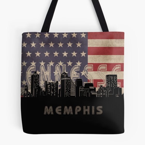 Item preview, memphis skyline flag designed and sold by BekimART2.