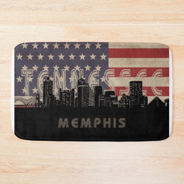 Item preview, memphis skyline flag designed and sold by BekimART2.