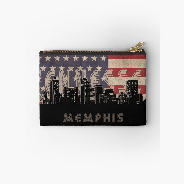 Item preview, memphis skyline flag designed and sold by BekimART2.