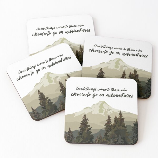 Item preview, Those Who Choose to Go on Adventures - Mountain designed and sold by Emily Boynton.