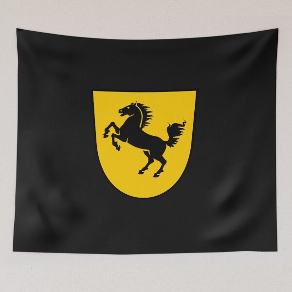 Item preview, Stuttgart horse wappen flag coat of arms designed and sold by mikoala50.