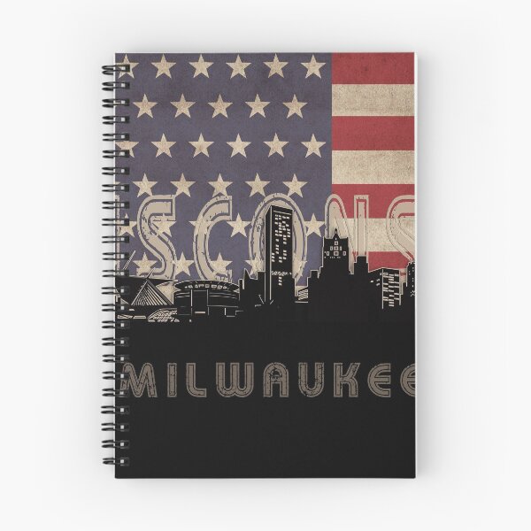 Artikelvorschau, Milwaukee Skyline Flagge entworfen und verkauft von BekimART2.