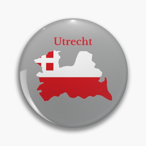 Item preview, Utrecht Province Map flag , Netherlands. designed and sold by marosharaf.