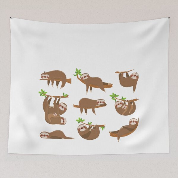 Item preview, sloths art designed and sold by zanbo.