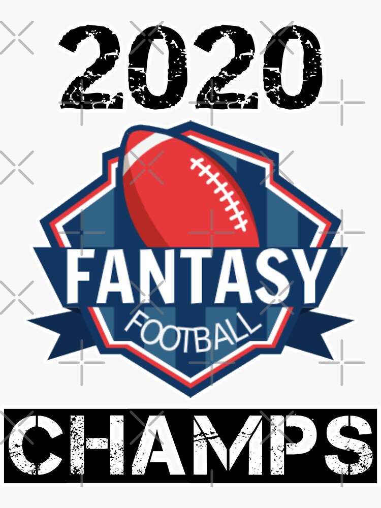 Artwork view, 2020 Fantasy Football Champs designed and sold by shirtcrafts