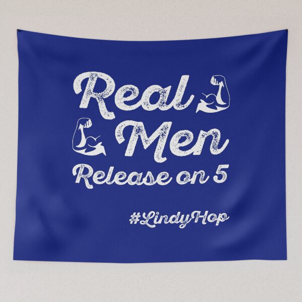 Item preview, Real men release on 5 #LindyHop Lindy Hop Swing Dance designed and sold by NaughtyGoose.