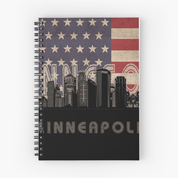 Item preview, minneapolis skyline flag designed and sold by BekimART2.