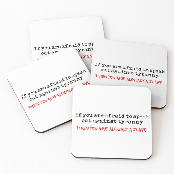 Item preview, Speak out against Tyranny! designed and sold by unfuckersunite.