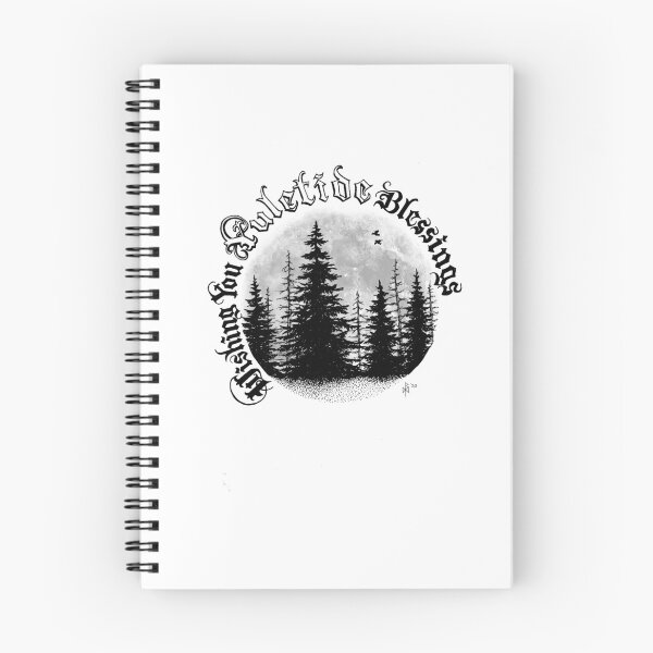 Item preview, Yule Blessing Card designed and sold by BlueRayvenArt.